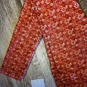 Lularoe os leggings floral print new with tag